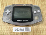 LG3787 Plz Read Item Condi GameBoy Advance Milky Blue Game Boy Console Japan