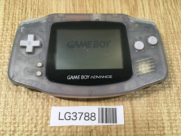 LG3788 Plz Read Item Condi GameBoy Advance Milky Blue Game Boy Console Japan