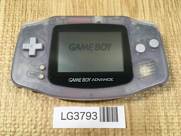 LG3793 Plz Read Item Condi GameBoy Advance Milky Blue Game Boy Console Japan