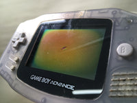 LG3796 Plz Read Item Condi GameBoy Advance Milky Blue Game Boy Console Japan