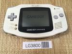 LG3800 Plz Read Item Condi GameBoy Advance White Game Boy Console Japan