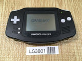 LG3801 Plz Read Item Condi GameBoy Advance Black Game Boy Console Japan