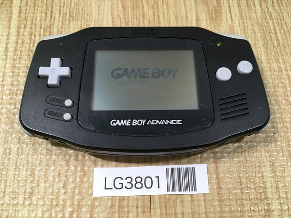 LG3801 Plz Read Item Condi GameBoy Advance Black Game Boy Console Japan