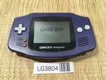 LG3804 GameBoy Advance Violet Game Boy Console Japan