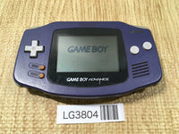 LG3804 GameBoy Advance Violet Game Boy Console Japan