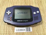 LG3804 GameBoy Advance Violet Game Boy Console Japan
