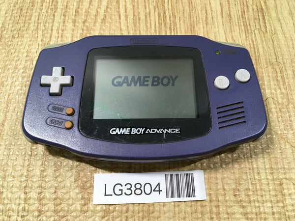 LG3804 GameBoy Advance Violet Game Boy Console Japan