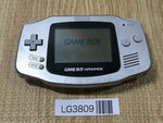 LG3809 Plz Read Item Condi GameBoy Advance Silver Game Boy Console Japan