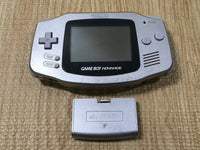 LG3809 Plz Read Item Condi GameBoy Advance Silver Game Boy Console Japan