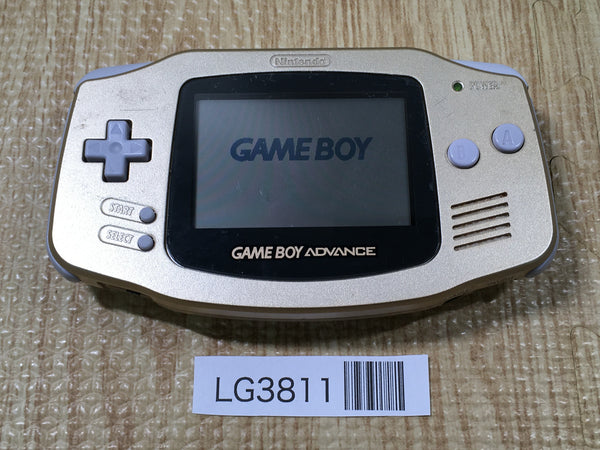 LG3811 Plz Read Item Condi GameBoy Advance Gold Game Boy Console Japan