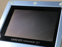 LG3812 Plz Read Item Condi GameBoy Advance SP Pearl Blue Game Boy Console Japan