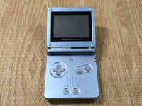 LG3812 Plz Read Item Condi GameBoy Advance SP Pearl Blue Game Boy Console Japan
