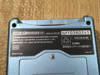 LG3814 No Battery GameBoy Advance SP Pearl Blue Game Boy Console Japan