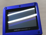 LG3816 Plz Read Item Condi GameBoy Advance SP Azurite Blue Game Boy Console Japan