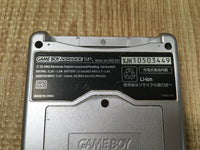 LG3818 Plz Read Item Condi GameBoy Advance SP Platinum Silver Game Boy Console Japan