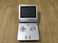 LG3818 Plz Read Item Condi GameBoy Advance SP Platinum Silver Game Boy Console Japan