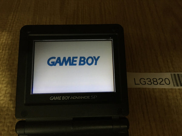 LG3820 No Battery GameBoy Advance SP Onyx Black Game Boy Console Japan
