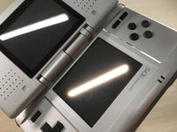 LG3822 Plz Read Item Condi Nintendo DS Platinum Silver Console Japan