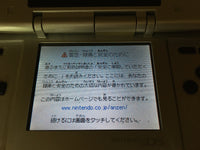 LG3822 Plz Read Item Condi Nintendo DS Platinum Silver Console Japan