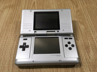 LG3822 Plz Read Item Condi Nintendo DS Platinum Silver Console Japan
