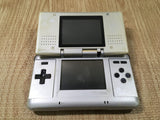 LG3823 Plz Read Item Condi Nintendo DS Platinum Silver Console Japan
