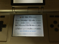 LG3826 Plz Read Item Condi Nintendo DS Platinum Silver Console Japan