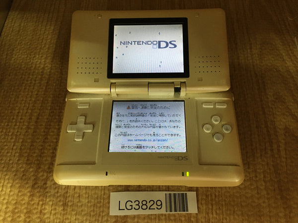 LG3829 Plz Read Item Condi Nintendo DS Pure White Console Japan