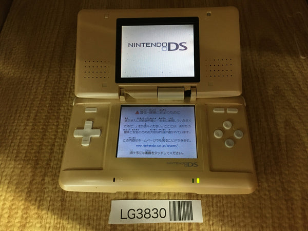 LG3830 Plz Read Item Condi Nintendo DS Pure White Console Japan
