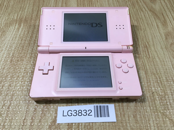 LG3832 Plz Read Item Condi Nintendo DS Lite Noble Pink Console Japan