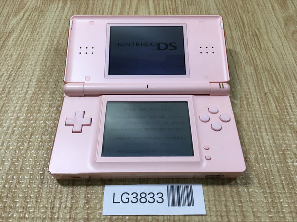 LG3833 Plz Read Item Condi Nintendo DS Lite Noble Pink Console Japan