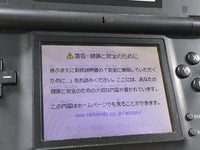 LG3837 Plz Read Item Condi Nintendo DS Lite Jet Black Console Japan
