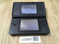 LG3837 Plz Read Item Condi Nintendo DS Lite Jet Black Console Japan