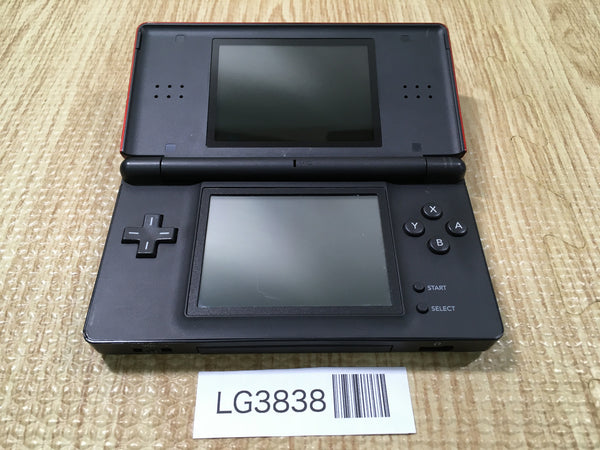 LG3838 Not Working Nintendo DS Lite Crimson Black Console Japan