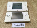 LG3839 Plz Read Item Condi Nintendo DS Lite Crystal White Console Japan