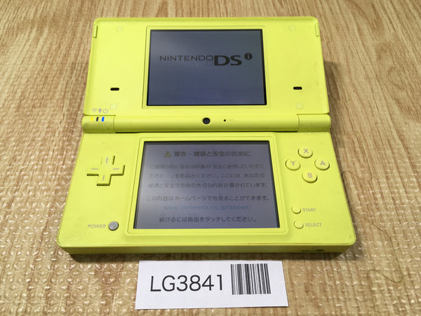 LG3841 Plz Read Item Condi Nintendo DSi DS Lime Green Console Japan
