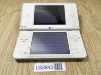 LG3843 Plz Read Item Condi Nintendo DSi LL XL DS Natural White Console Japan