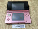 LG3844 Plz Read Item Condi Nintendo 3DS Misty Pink Console Japan