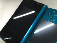 LG3845 Plz Read Item Condi Nintendo 3DS Aqua Blue Console Japan