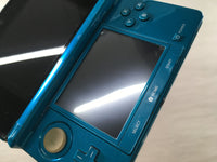 LG3845 Plz Read Item Condi Nintendo 3DS Aqua Blue Console Japan