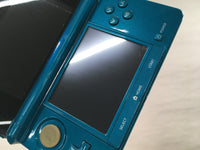 LG3845 Plz Read Item Condi Nintendo 3DS Aqua Blue Console Japan