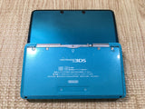 LG3845 Plz Read Item Condi Nintendo 3DS Aqua Blue Console Japan