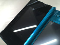 LG3845 Plz Read Item Condi Nintendo 3DS Aqua Blue Console Japan