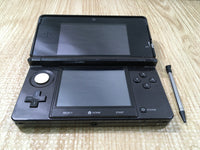 LG3846 Plz Read Item Condi Nintendo 3DS Clear Black Console Japan