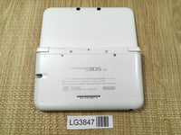 LG3847 Not Working Nintendo 3DS LL XL 3DS White Console Japan