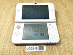 LG3848 No Battery Nintendo NEW 3DS LL XL PEARL WHITE Console Japan