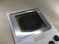 LG3857 Plz Read Item Condi GameBoy Pocket Silver Game Boy Console Japan