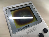LG3857 Plz Read Item Condi GameBoy Pocket Silver Game Boy Console Japan