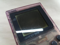 LG3859 Plz Read Item Condi GameBoy Pocket Clear Purple Game Boy Console Japan