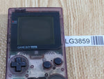 LG3859 Plz Read Item Condi GameBoy Pocket Clear Purple Game Boy Console Japan
