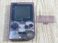 LG3859 Plz Read Item Condi GameBoy Pocket Clear Purple Game Boy Console Japan
